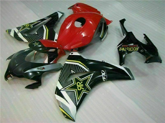 Rojo Negro Carenado Moto Honda CBR 1000 RR 08-11 Rojo Negro Carenado Moto Honda CBR 1000 RR 08-11