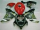 Rojo Negro Carenado Moto Honda CBR 1000 RR 08-11 Rojo Negro Carenado Moto Honda CBR 1000 RR 08-11