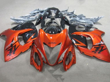 Rojo Negro Carenado Moto Suzuki GSXR 1300 Hayabusa 08-19