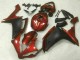 Rojo Negro Carenado Moto Yamaha R1 07-08
