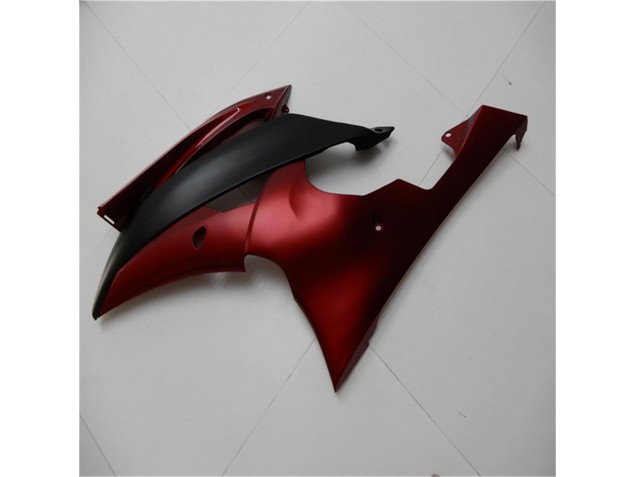 Rojo Negro Carenado & Plástico Moto Yamaha R6 08-16
