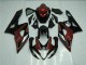 Rojo Negro Carrocería Motocicletas Suzuki GSXR 1000 K5 05-06 Rojo Negro Carrocería Motocicletas Suzuki GSXR 1000 K5 05-06