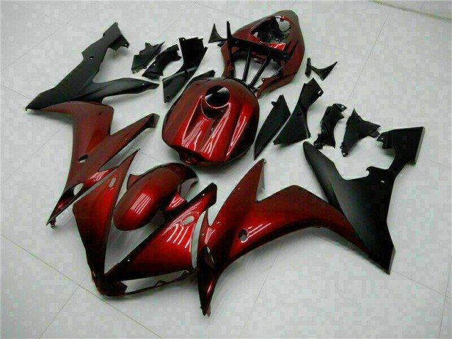 Rojo Negro Carrocería Motocicletas Yamaha R1 04-06