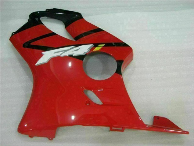 Rojo Negro Inyección Kit Carenado Moto Honda CBR 600 F4i 04-07