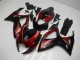 Rojo Negro Kit Carenado Inyección Suzuki GSXR 600 / 750 K6 06-07 Rojo Negro Kit Carenado Inyección Suzuki GSXR 600 / 750 K6 06-07