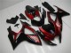 Rojo Negro Kit Carenado Inyección Suzuki GSXR 600 / 750 K6 06-07 Rojo Negro Kit Carenado Inyección Suzuki GSXR 600 / 750 K6 06-07