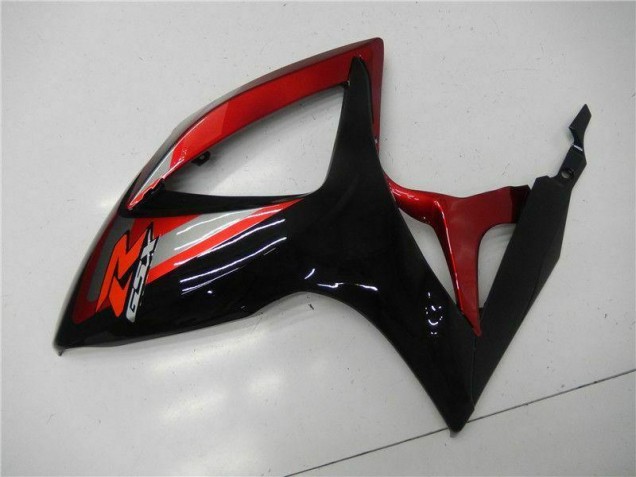 Rojo Negro Kit Carenado Inyección Suzuki GSXR 600 / 750 K6 06-07 Rojo Negro Kit Carenado Inyección Suzuki GSXR 600 / 750 K6 06-07