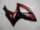 Rojo Negro Kit Carenado Inyección Suzuki GSXR 600 / 750 K6 06-07 Rojo Negro Kit Carenado Inyección Suzuki GSXR 600 / 750 K6 06-07
