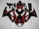 Rojo Negro Kit Carenado Inyección Suzuki GSXR 600 / 750 K6 06-07 Rojo Negro Kit Carenado Inyección Suzuki GSXR 600 / 750 K6 06-07