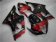 Rojo Negro Kit Carenado Moto Suzuki GSXR 1000 K3 03-04 Rojo Negro Kit Carenado Moto Suzuki GSXR 1000 K3 03-04