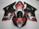 Rojo Negro Kit Carenado Moto Suzuki GSXR 1000 K3 03-04 Rojo Negro Kit Carenado Moto Suzuki GSXR 1000 K3 03-04