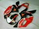 Rojo Negro Kits Completo Carenado Moto ABS Yamaha R6 98-02