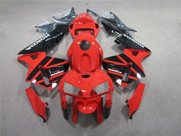 Rojo Negro Kits Completo Carenado Moto Honda CBR 600 RR 05-06 Rojo Negro Kits Completo Carenado Moto Honda CBR 600 RR 05-06