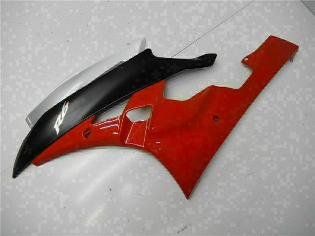 Rojo Negro Kits Completo Carenado Moto Yamaha R6 06-07