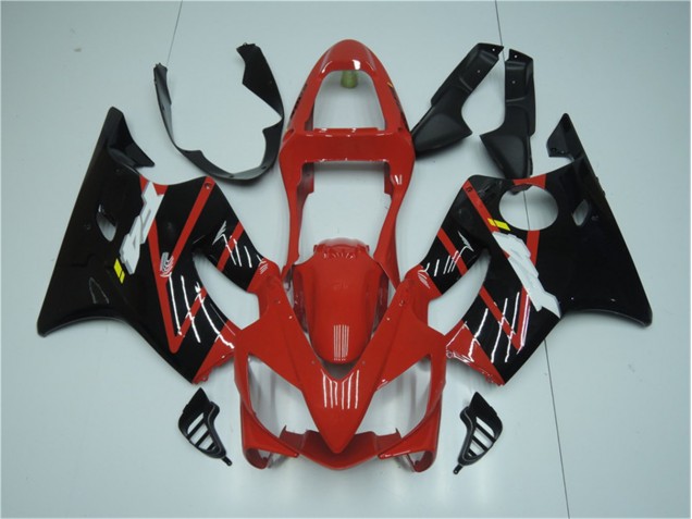 Rojo Negro Moto Plástica Honda CBR 600 F4i 01-03 Rojo Negro Moto Plástica Honda CBR 600 F4i 01-03