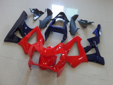 Rojo Oscuro Azul Carenado Moto Honda CBR 900 RR 929 00-01