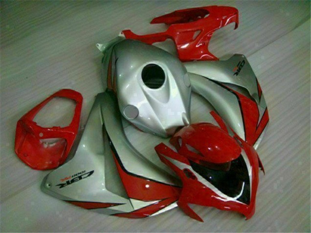 Rojo Plata ABS Moto Plástica Honda CBR 1000 RR 08-11