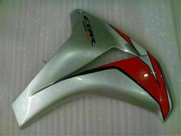 Rojo Plata ABS Moto Plástica Honda CBR 1000 RR 08-11