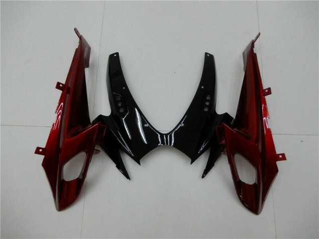Rojo Plata Carenado Moto Suzuki GSXR 600 / 750 K6 06-07 Rojo Plata Carenado Moto Suzuki GSXR 600 / 750 K6 06-07