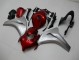 Rojo Plata Carenado & Plástico Moto Honda CBR 1000 RR 08-11 Rojo Plata Carenado & Plástico Moto Honda CBR 1000 RR 08-11