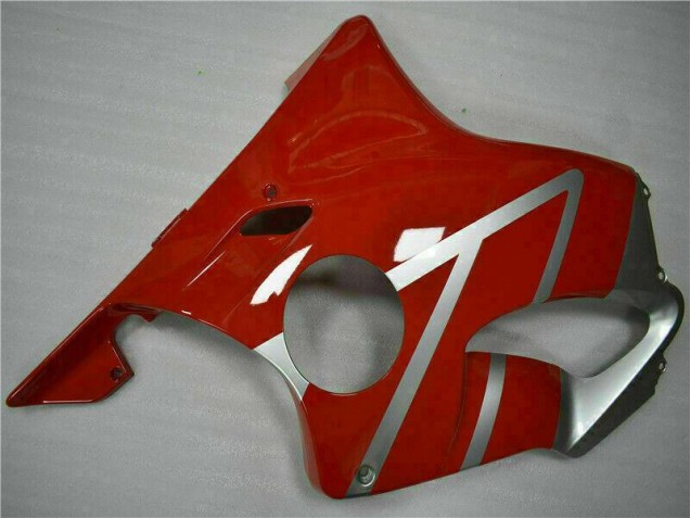 Rojo Plata Kit Completo Carenado Moto Honda CBR 600 F4i 01-03 Rojo Plata Kit Completo Carenado Moto Honda CBR 600 F4i 01-03