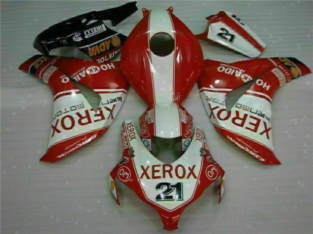 Rojo Xerox 21 Carenado Moto Honda CBR 1000 RR 08-11