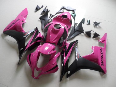 Rosa Negro Carenado Moto Honda CBR 600 RR 07-08