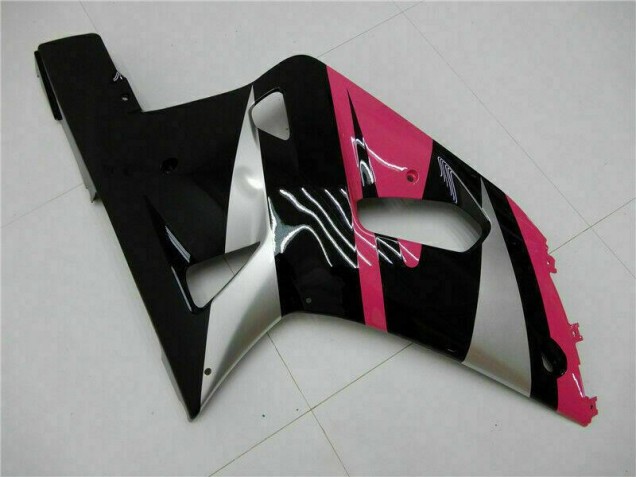 Rosa Negro Carenado Moto Suzuki GSXR 600 / 750 K1 K2 K3 01-03 Rosa Negro Carenado Moto Suzuki GSXR 600 / 750 K1 K2 K3 01-03