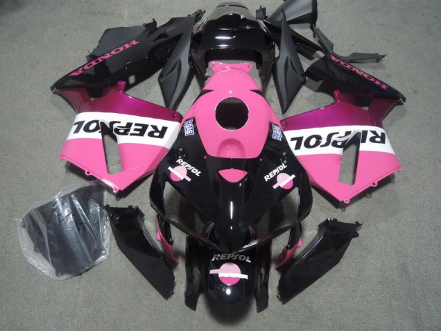 Rosa Negro Repsol Carenado Moto Honda CBR 600 RR 05-06 Rosa Negro Repsol Carenado Moto Honda CBR 600 RR 05-06