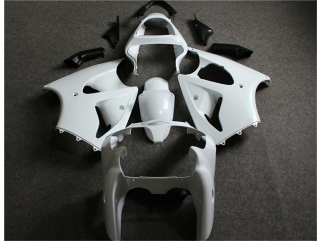 Sin Pintar Carenado Moto Kawasaki ZX6R 00-02