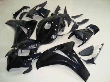 Todo Negro sin calcomanías Carenado Moto Honda CBR 1000 RR 08-11