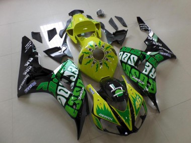 Verde Amarillo Rossi Carenado Moto Honda CBR 1000 RR 06-07