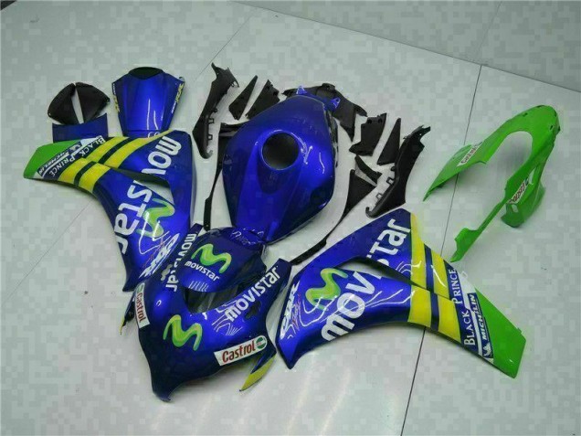 Verde Azul Carenado Moto Honda CBR 1000 RR 08-11 Verde Azul Carenado Moto Honda CBR 1000 RR 08-11