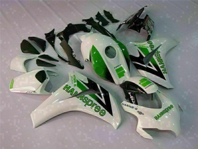 Verde Blanco Carenado Moto & Plástico Honda CBR 1000 RR 08-11 Verde Blanco Carenado Moto & Plástico Honda CBR 1000 RR 08-11