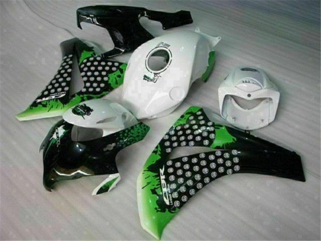 Verde Blanco Kit Carenado Inyección Honda CBR 1000 RR 08-11 Verde Blanco Kit Carenado Inyección Honda CBR 1000 RR 08-11