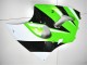 Verde Blanco Negro Carenado Moto Kawasaki ZX6R 00-02 Verde Blanco Negro Carenado Moto Kawasaki ZX6R 00-02