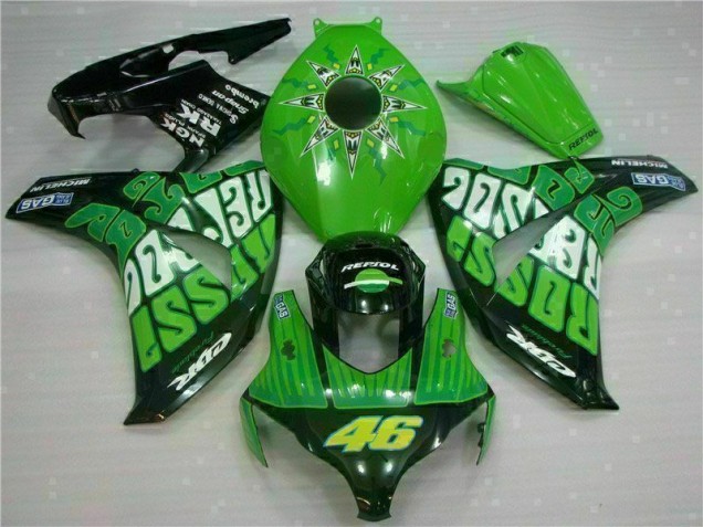 Verde Carenado Moto Honda CBR 1000 RR 08-11