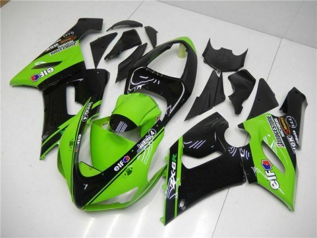 Verde Carenados Moto Kawasaki ZX6R 05-06 Verde Carenados Moto Kawasaki ZX6R 05-06