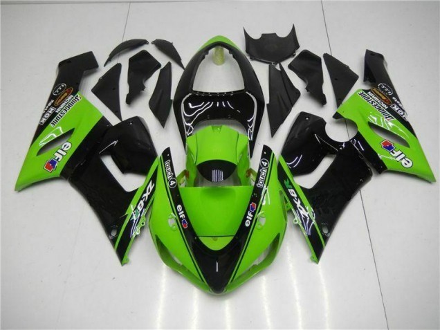 Verde Carenados Moto Kawasaki ZX6R 05-06 Verde Carenados Moto Kawasaki ZX6R 05-06