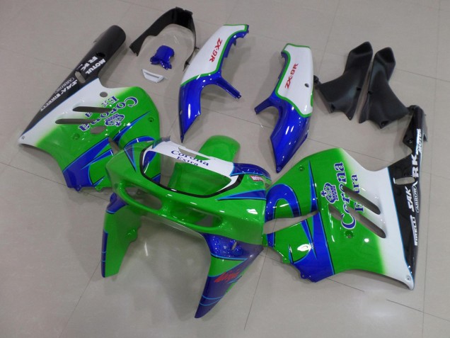Verde Corona Carenado Moto Kawasaki ZX9R 94-97 Verde Corona Carenado Moto Kawasaki ZX9R 94-97