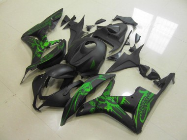 Verde Cráneo Carenado Moto Honda CBR 600 RR 07-08