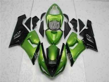 Verde Kits Carenado Moto & Plástico Kawasaki ZX6R 05-06