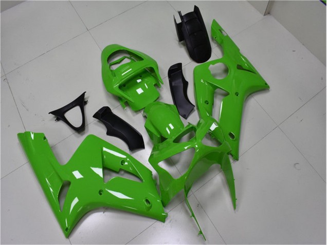 Verde Kits Completo Carenado Moto Kawasaki ZX6R 03-04 Verde Kits Completo Carenado Moto Kawasaki ZX6R 03-04