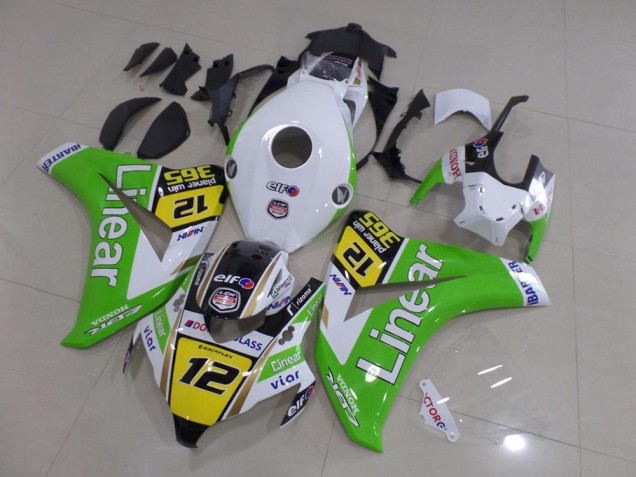 Verde Linear 12 Carenado Moto Honda CBR 1000 RR 08-11 Verde Linear 12 Carenado Moto Honda CBR 1000 RR 08-11