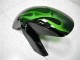 Verde Llama Carenado Moto Kawasaki EX650 06-08