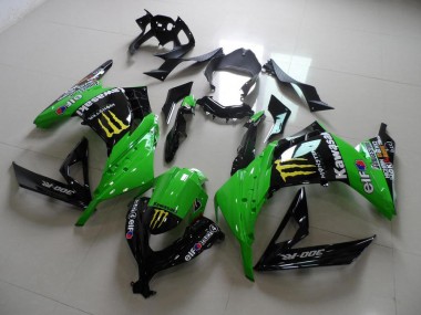 Verde Monster Carenado Moto Kawasaki ZX 300R 13-16