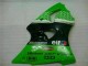 Verde Negro ABS Carenado Motocicleta Kawasaki ZX6R 00-02 Verde Negro ABS Carenado Motocicleta Kawasaki ZX6R 00-02