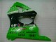Verde Negro ABS Carenado Motocicleta Kawasaki ZX6R 00-02 Verde Negro ABS Carenado Motocicleta Kawasaki ZX6R 00-02