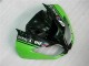 Verde Negro ABS Moto Plástico Kawasaki ZX6R 09-12 Verde Negro ABS Moto Plástico Kawasaki ZX6R 09-12