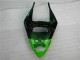 Verde Negro ABS Moto Plástico Kawasaki ZX6R 09-12 Verde Negro ABS Moto Plástico Kawasaki ZX6R 09-12